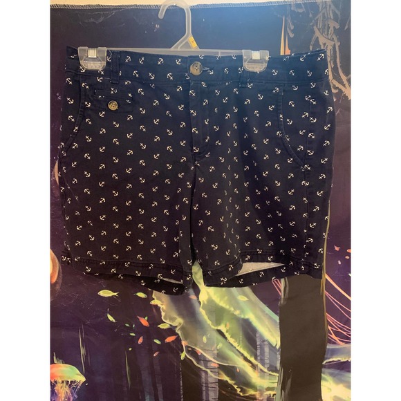 Dockers Ladies' Blue Anchor Size 10 Shorts - Picture 1 of 5